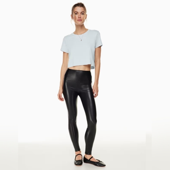 Wilfred Daria Leather Leggings - Picture 1 of 5